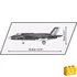 Kép 3/8 - COBI-5830 – F-35B Lightning II – Lopakodó vadászbombázó építőjáték – 100% kompatibilis minden más kedvelt márkával