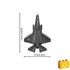 Kép 8/8 - COBI-5830 – F-35B Lightning II – Lopakodó vadászbombázó építőjáték – 100% kompatibilis minden más kedvelt márkával