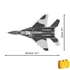 Kép 7/8 - COBI-5840 – MiG-29 (UA/PL) – Vadászgép építőjáték – 100% kompatibilis minden más kedvelt márkával