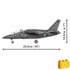 Kép 6/8 - COBI-5842 – Alpha Jet – Francia kiképző repülőgép építőjáték – 100% kompatibilis minden más kedvelt márkával