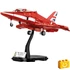 Kép 8/8 - COBI-5844 – BAe Hawk T1 „Red Arrows” – Brit bemutató repülőgép építőjáték – 100% kompatibilis minden más kedvelt márkával