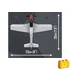 Kép 5/5 - COBI 5847 - P-51D Mustang vadászrepülőgép mini építőjáték