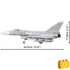 Kép 3/8 - COBI-5848 – Eurofighter Typhoon – Német többcélú vadászgép építőjáték – 100% kompatibilis minden más kedvelt márkával