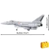 Kép 3/8 - COBI-5849 – Eurofighter F2000 Typhoon – Olasz többcélú vadászgép építőjáték – 100% kompatibilis minden más kedvelt márkával