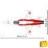 Kép 3/8 - COBI-5857 – Northrop F-5E Tiger II – Könnyű vadászgép építőjáték – 100% kompatibilis minden más kedvelt márkával