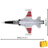Kép 3/8 - COBI-5858 – Northrop F-5A Freedom Fighter – Vadászgép építőjáték – 100% kompatibilis minden más kedvelt márkával