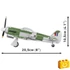 Kép 5/8 - COBI-5864 - Hawker Typhoon Mk.IB vadászbombázó – 100% kompatibilis minden más kedvelt márkával