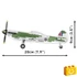 Kép 5/8 - COBI-5865 - Supermarine Spitfire Mk. XVI Bubbletop vadászgép – 100% kompatibilis minden más kedvelt márkával