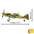 Kép 5/8 - COBI-5867 - Fiat G.55 Centauro vadászgép – 100% kompatibilis minden más kedvelt márkával