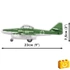 Kép 4/8 - COBI-5881 - Messerschmitt Me 262 sugárhajtású vadászgép – 100% kompatibilis minden más kedvelt márkával