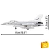 Kép 3/8 - COBI-5896 – F-16AM Fighting Falcon – NATO vadászgép építőjáték – 100% kompatibilis minden más kedvelt márkával