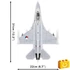 Kép 4/8 - COBI-5896 – F-16AM Fighting Falcon – NATO vadászgép építőjáték – 100% kompatibilis minden más kedvelt márkával