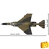 Kép 3/8 - COBI-5898 – F-4F Phantom II – Német többfeladatú vadászbombázó építőjáték – 100% kompatibilis minden más kedvelt márkával