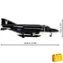 Kép 4/8 - COBI-5899 – F-4S Phantom II 'Black Bunny' – Tesztrepülő építőjáték – 100% kompatibilis minden más kedvelt márkával