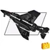 Kép 5/8 - COBI-5899 – F-4S Phantom II 'Black Bunny' – Tesztrepülő építőjáték – 100% kompatibilis minden más kedvelt márkával