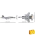 Kép 3/8 - COBI 5900 – Boeing F-15EX Eagle II – Modern amerikai vadászgép építőjáték – 100% kompatibilis minden más kedvelt márkával