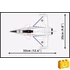 Kép 4/10 - COBI 5931 - Dassault Rafale A Technology Demonstrator - 100% kompatibilis minden más kedvelt márkával