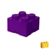 Kép 1/2 - Termékkép a dobozról - LEGO® Kiegészítő - Tároló kocka 4-es lila