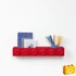 Kép 2/2 - LEGO® Kiegészítő - Könyvespolc - piros