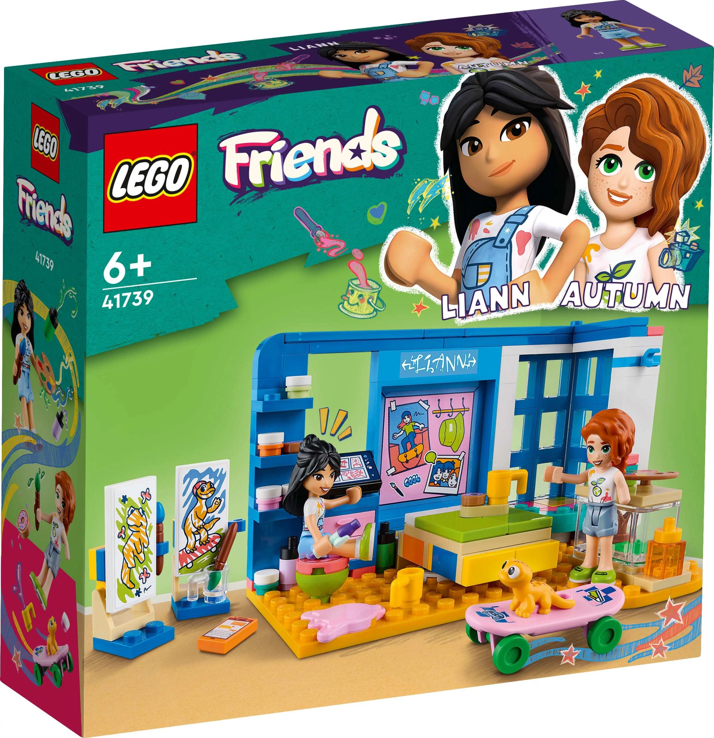 LEGO® Friends 41739 Liann szobája