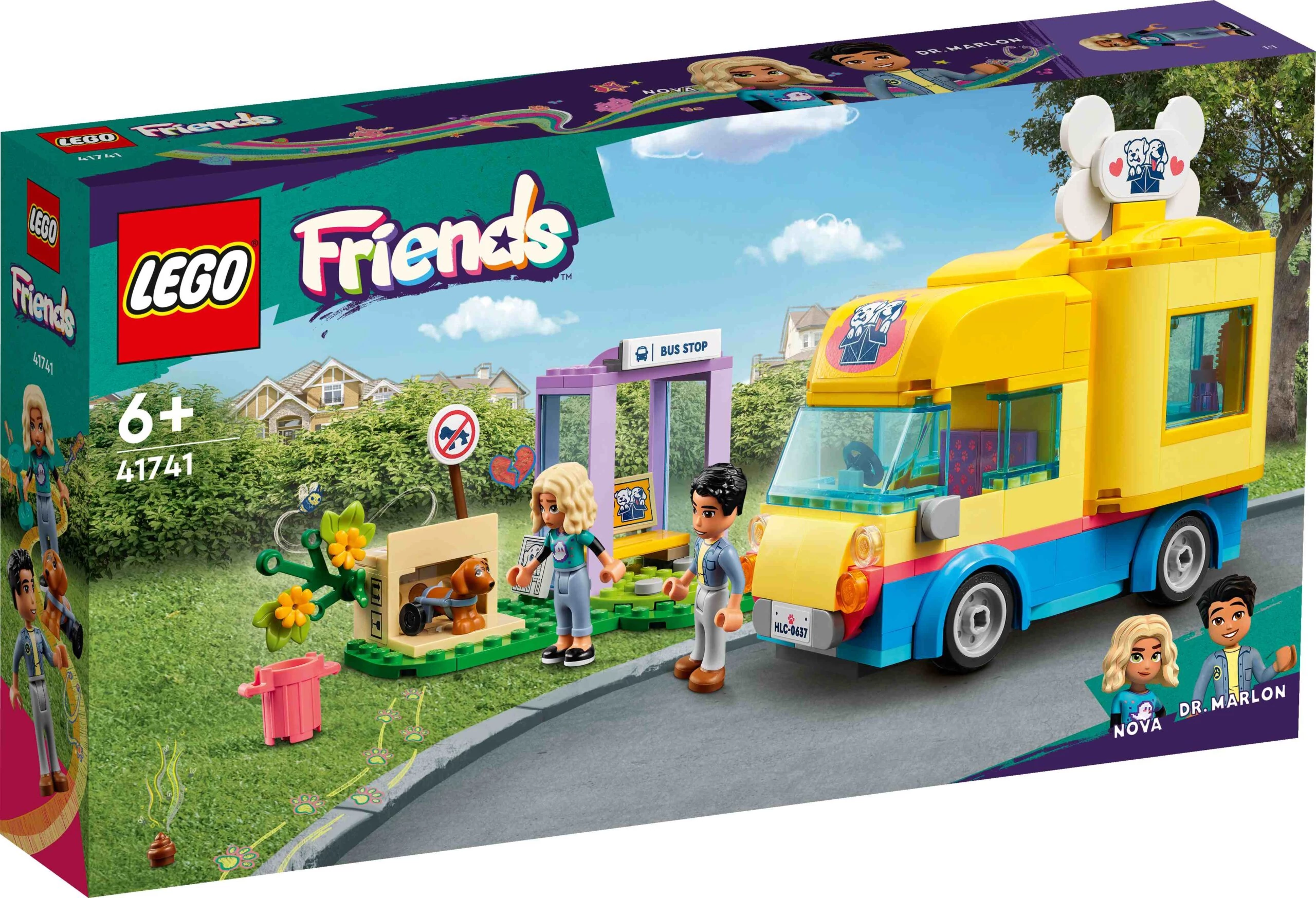 LEGO® Friends 41741 Kutyamentő furgon