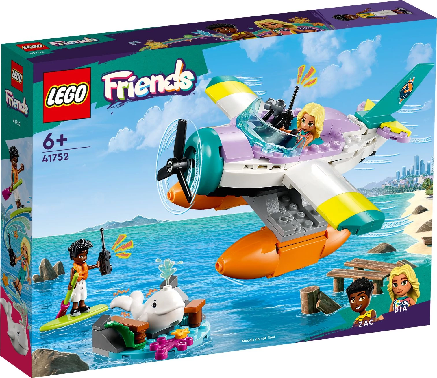 LEGO® Friends 41752 Tengeri mentőrepülőgép