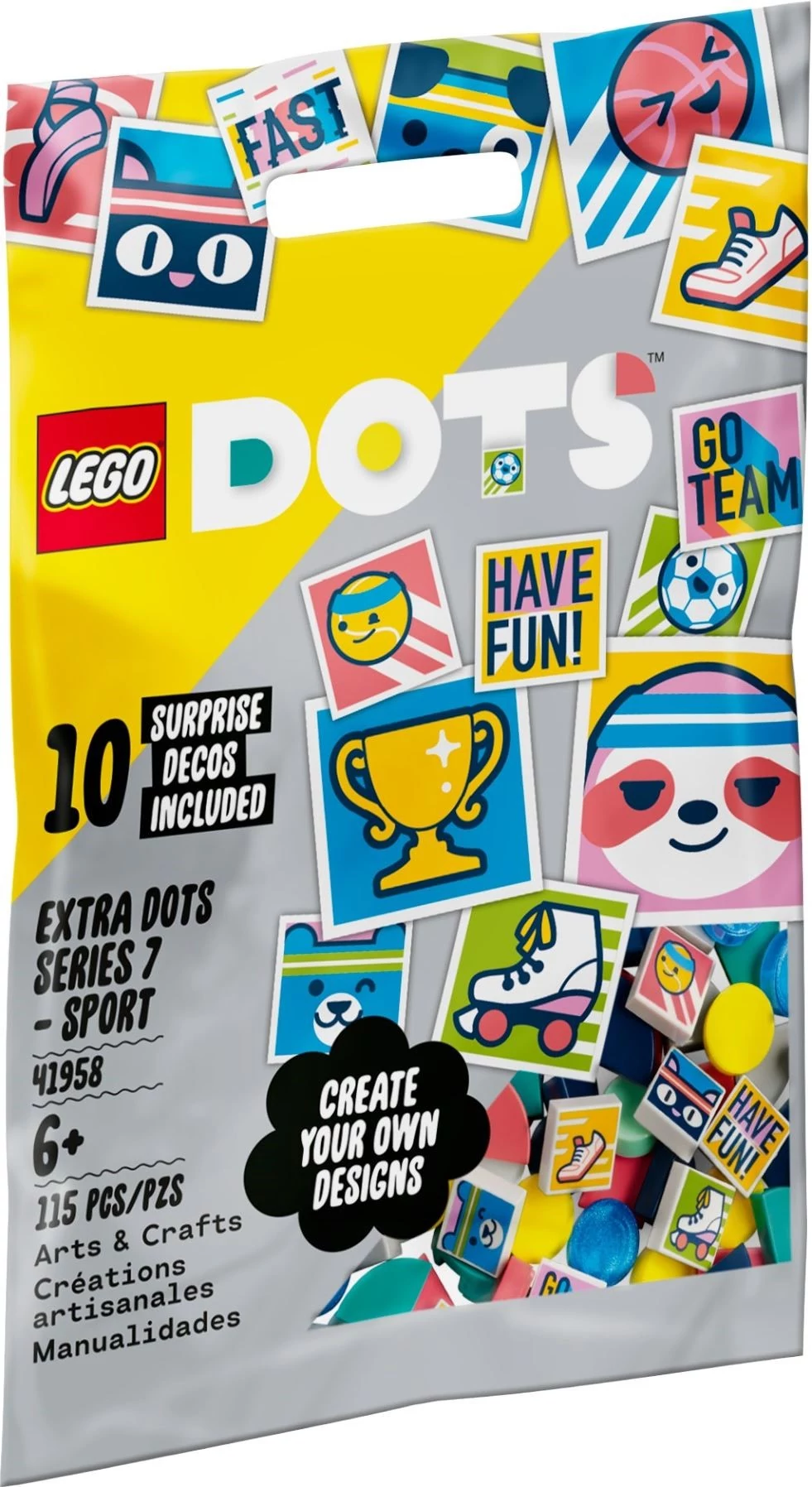 LEGO® Dots 41958 Extra DOTS 7. sorozat - SPORT