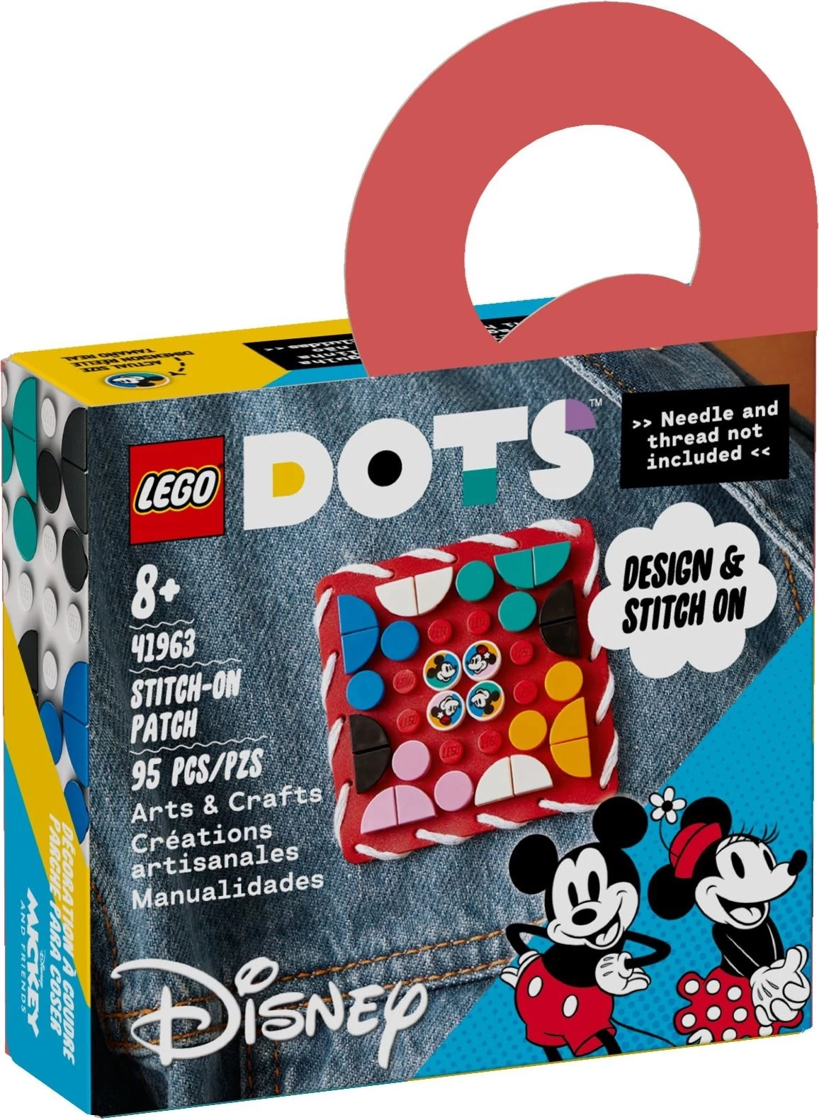 LEGO® Dots 41963 Mickey egér és Minnie egér felvarró