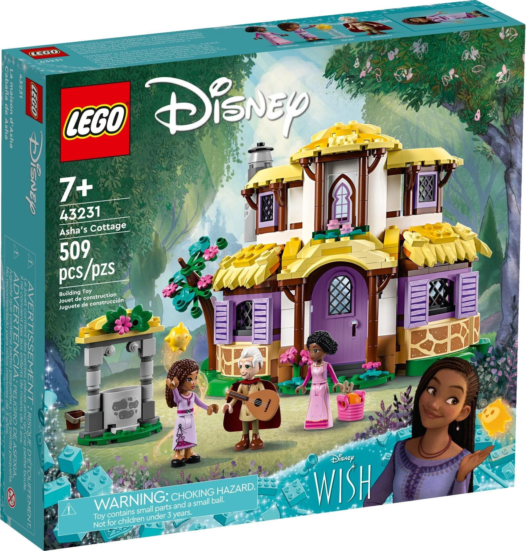 LEGO® Disney 43231 Asha házikója
