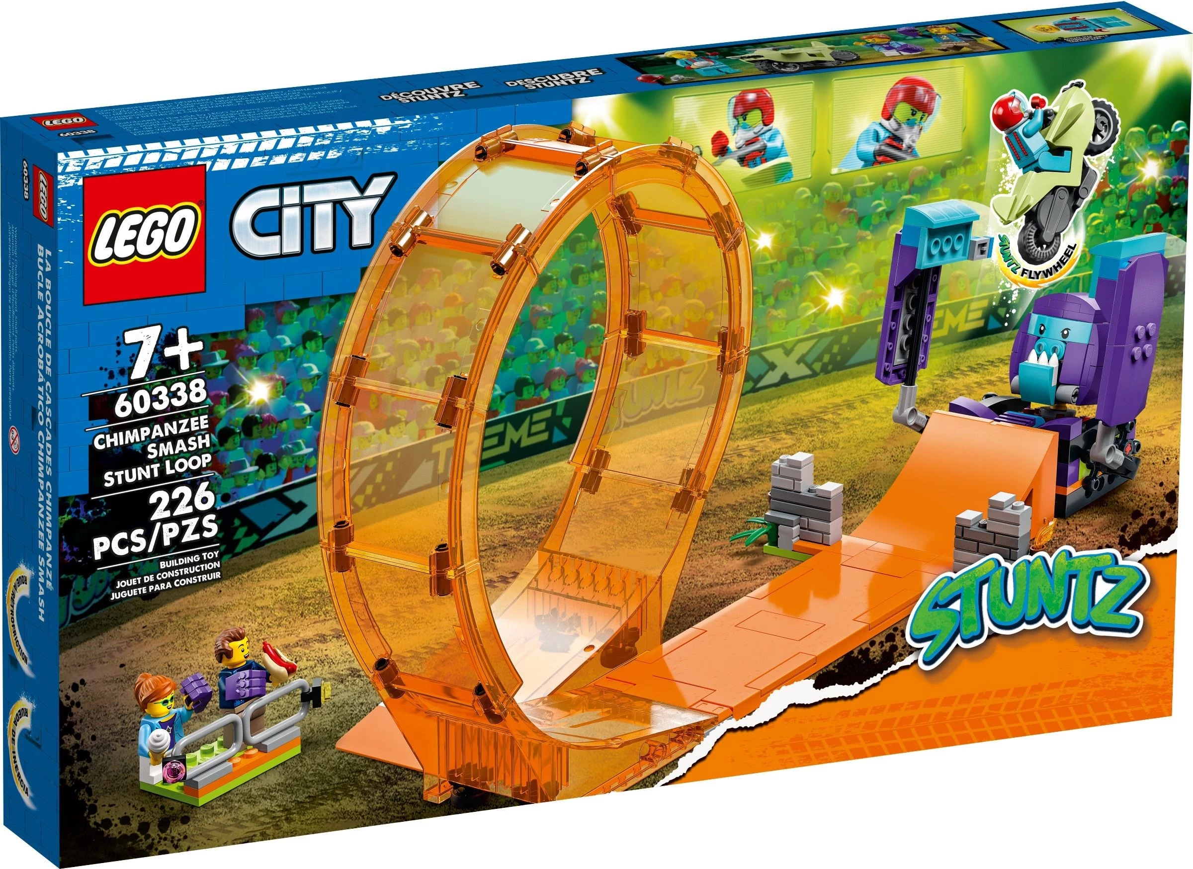 LEGO® City 60338 Csimpánzos zúzós kaszkadőr hurok