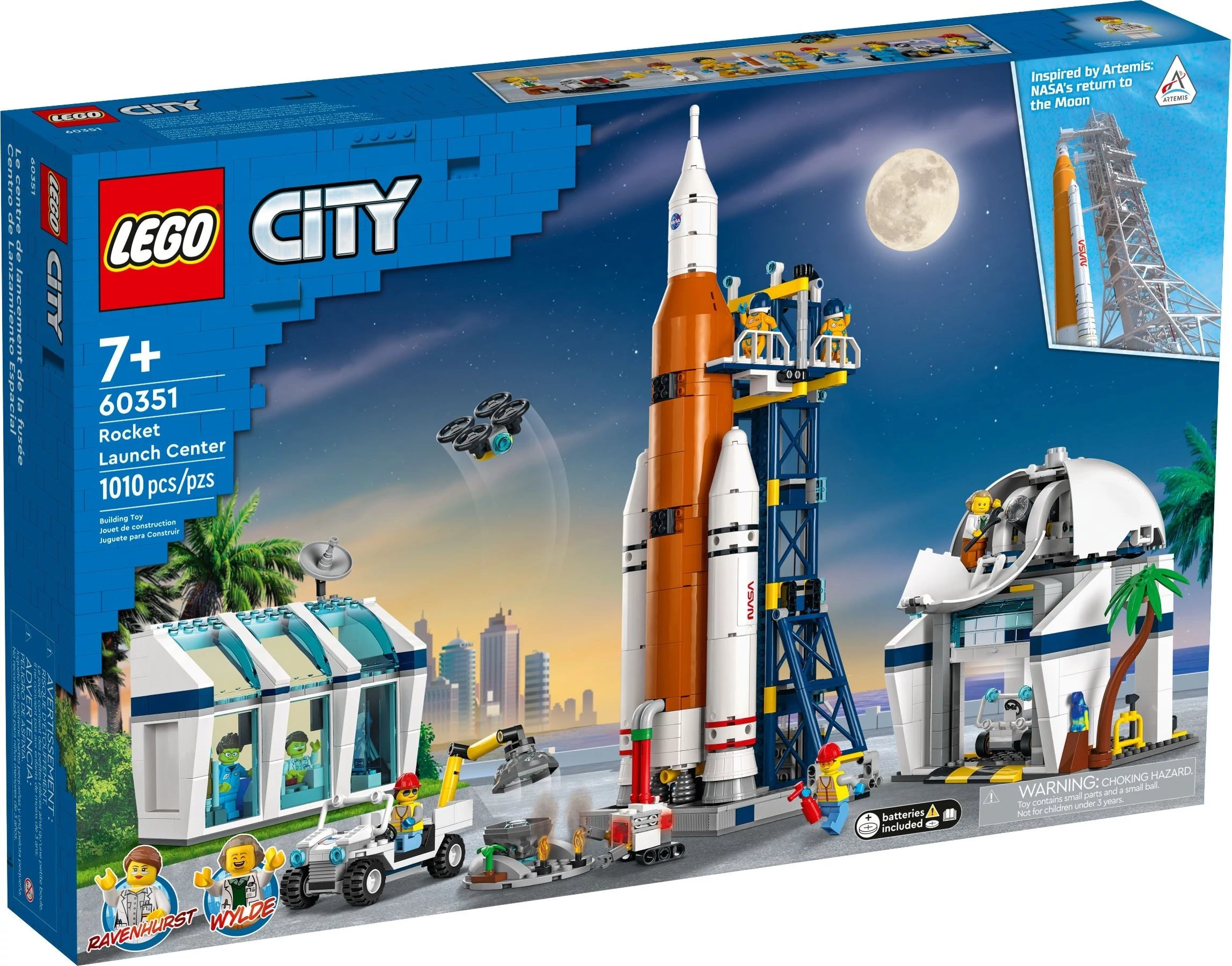 LEGO® City 60351 Rakétakilövő központ
