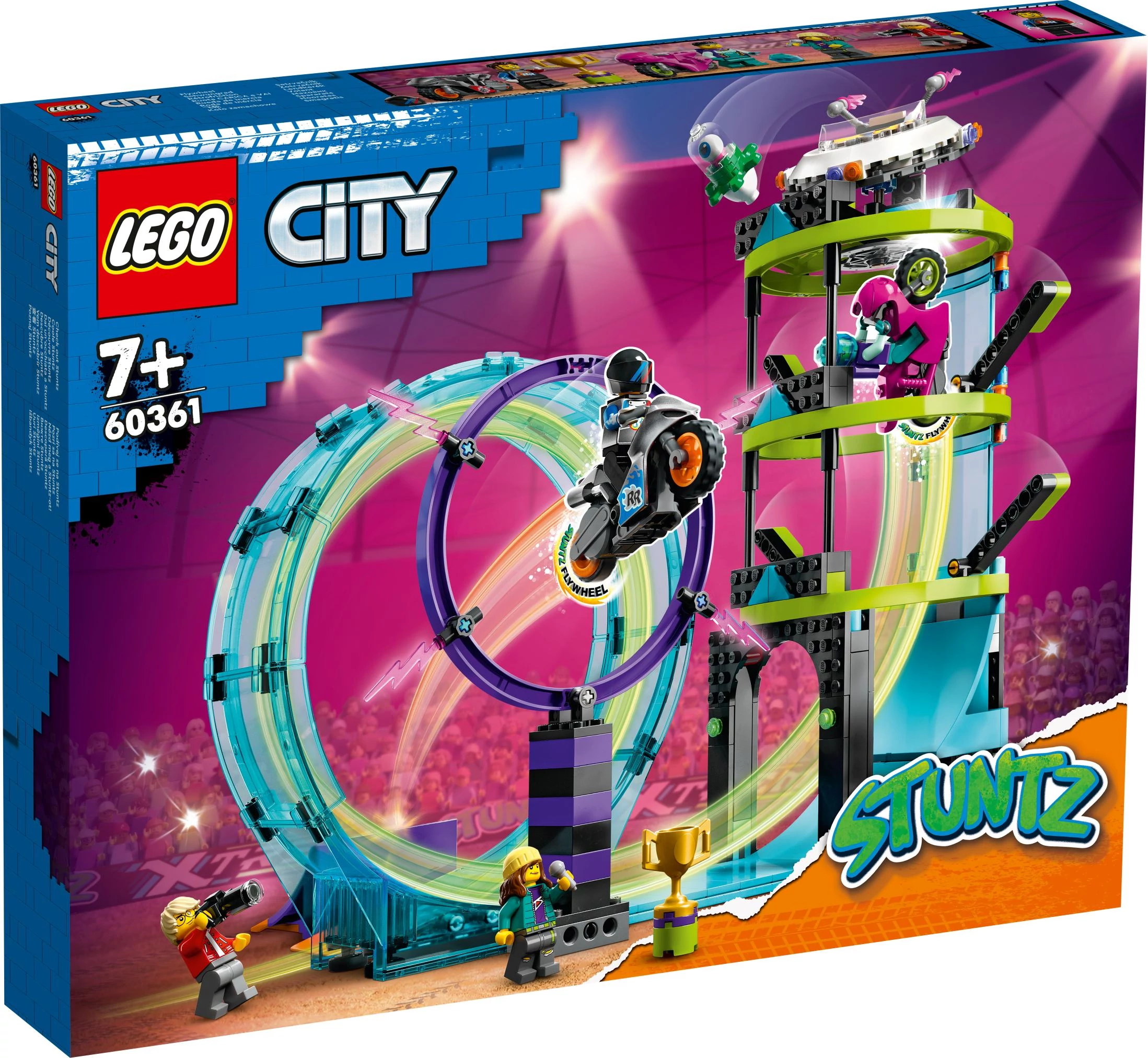 LEGO® City 60361 Nagyszerű kaszkadőr kihívás