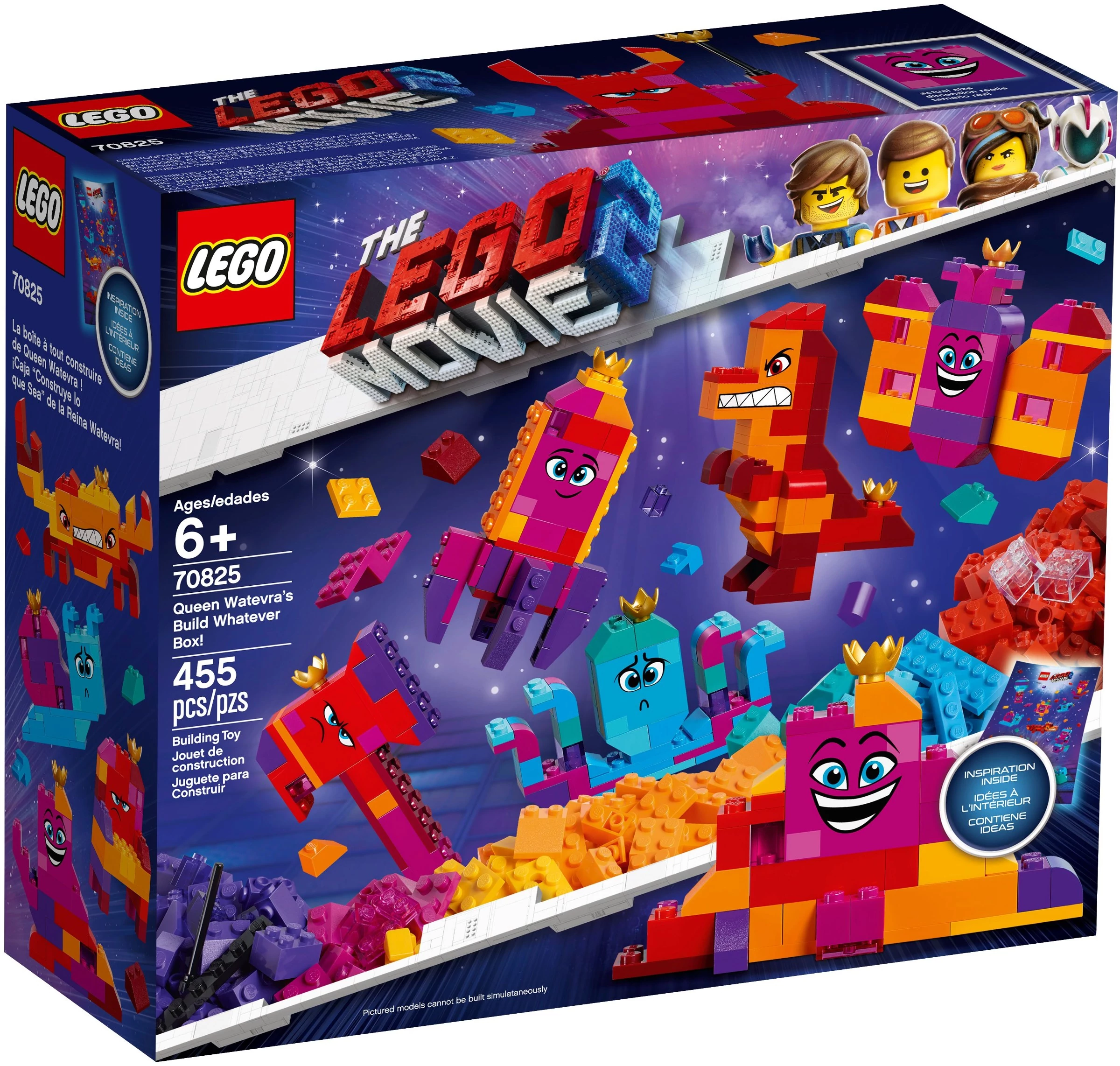 LEGO® The Lego Movie 70825 Amita Karok királynő Amit Akarok Doboza!