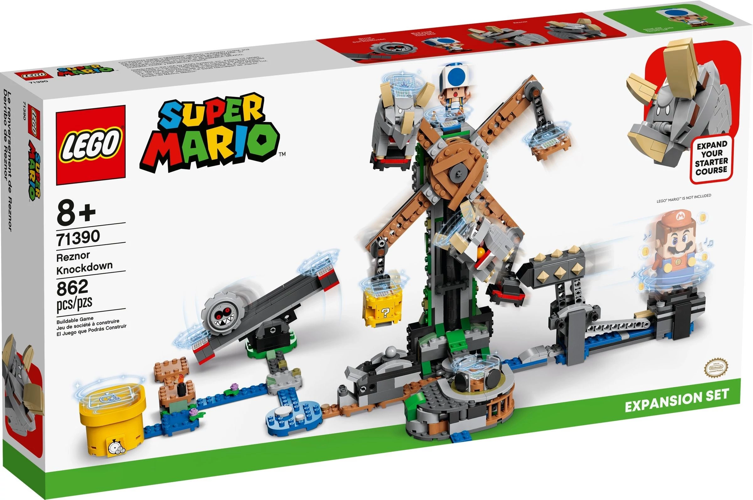 LEGO® Super Mario 71390 Reznor leütő kiegészítő szett