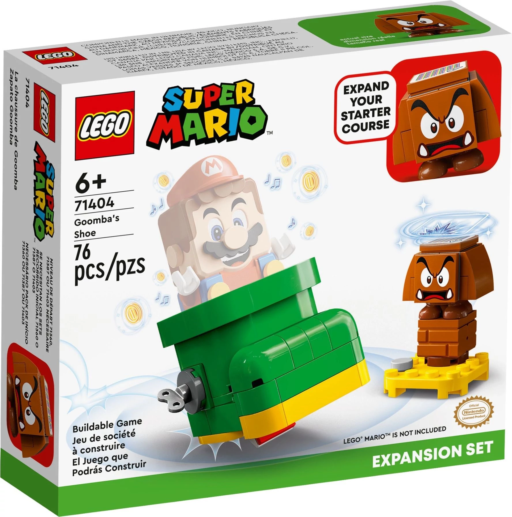LEGO® Super Mario 71404 Goomba cipője kiegészítő szett