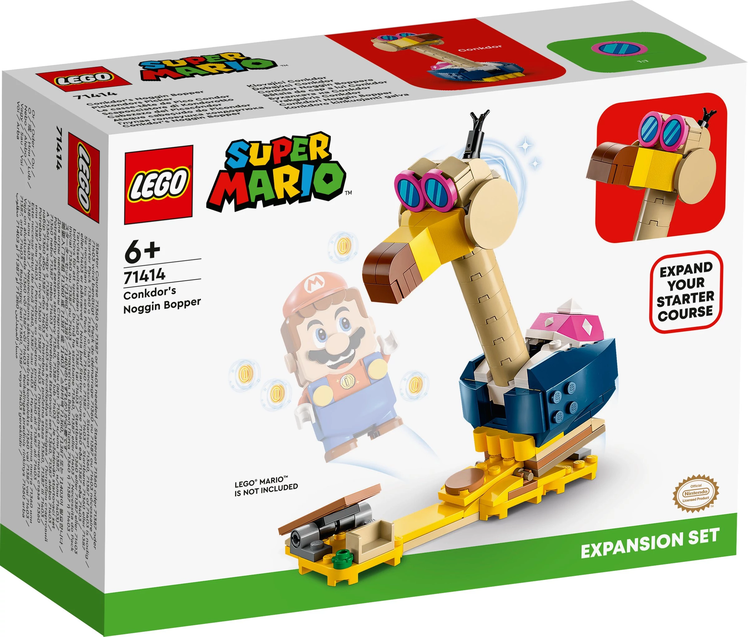LEGO® Super Mario 71414 Conkdor Noggin Boppere kiegészítő szett