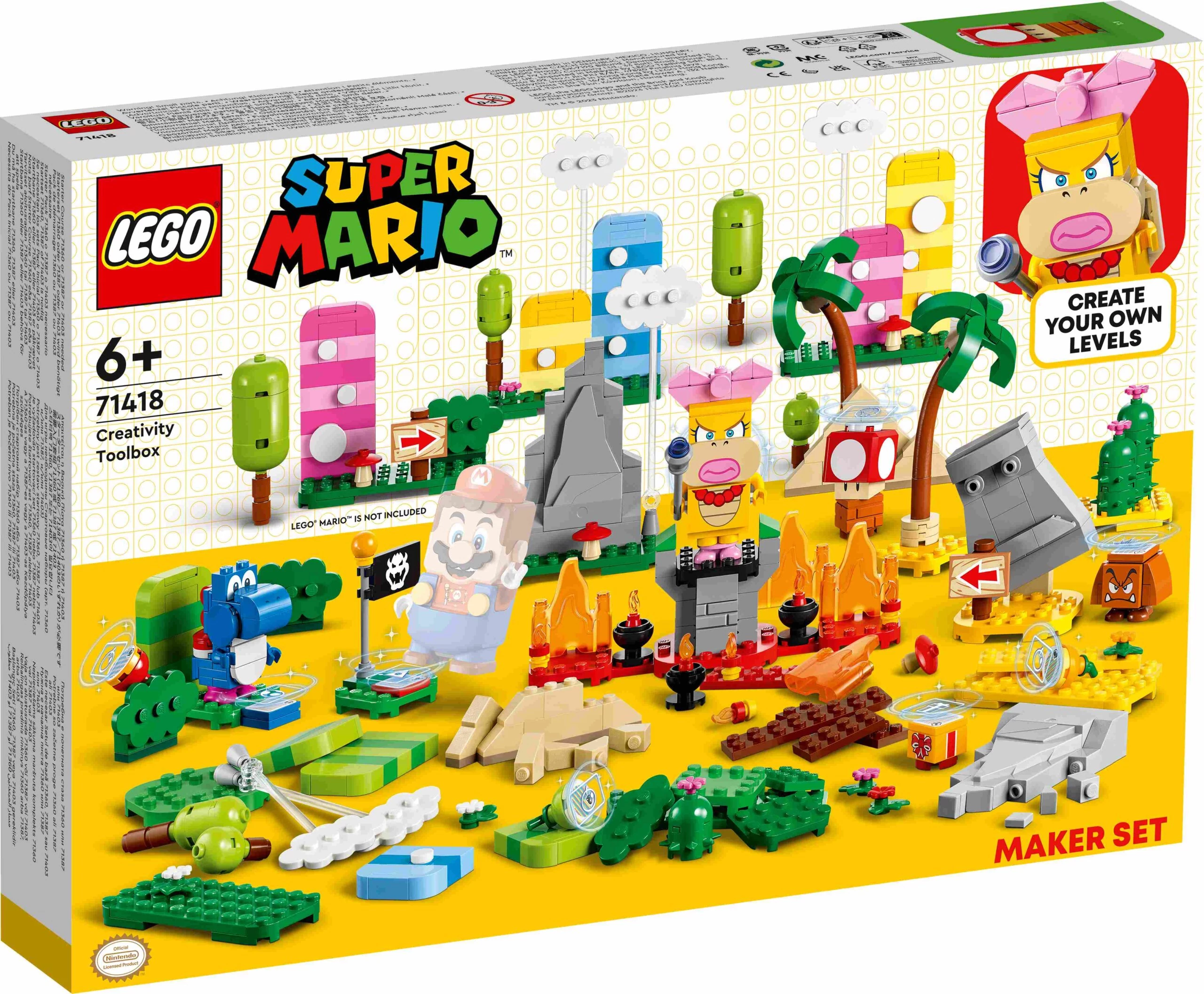 LEGO® Super Mario 71418 Kreatív építés készítő szett