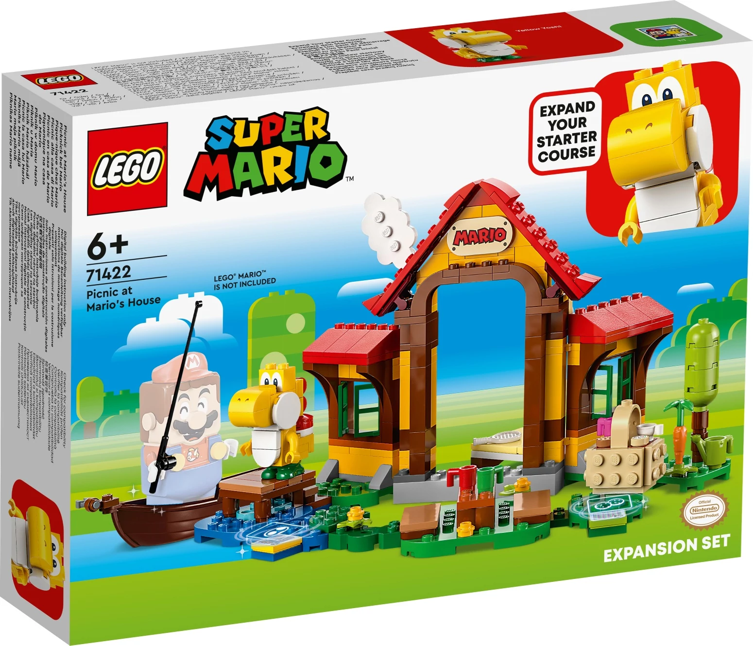 LEGO® Super Mario 71422 Piknik Mario házánál kiegészítő szett