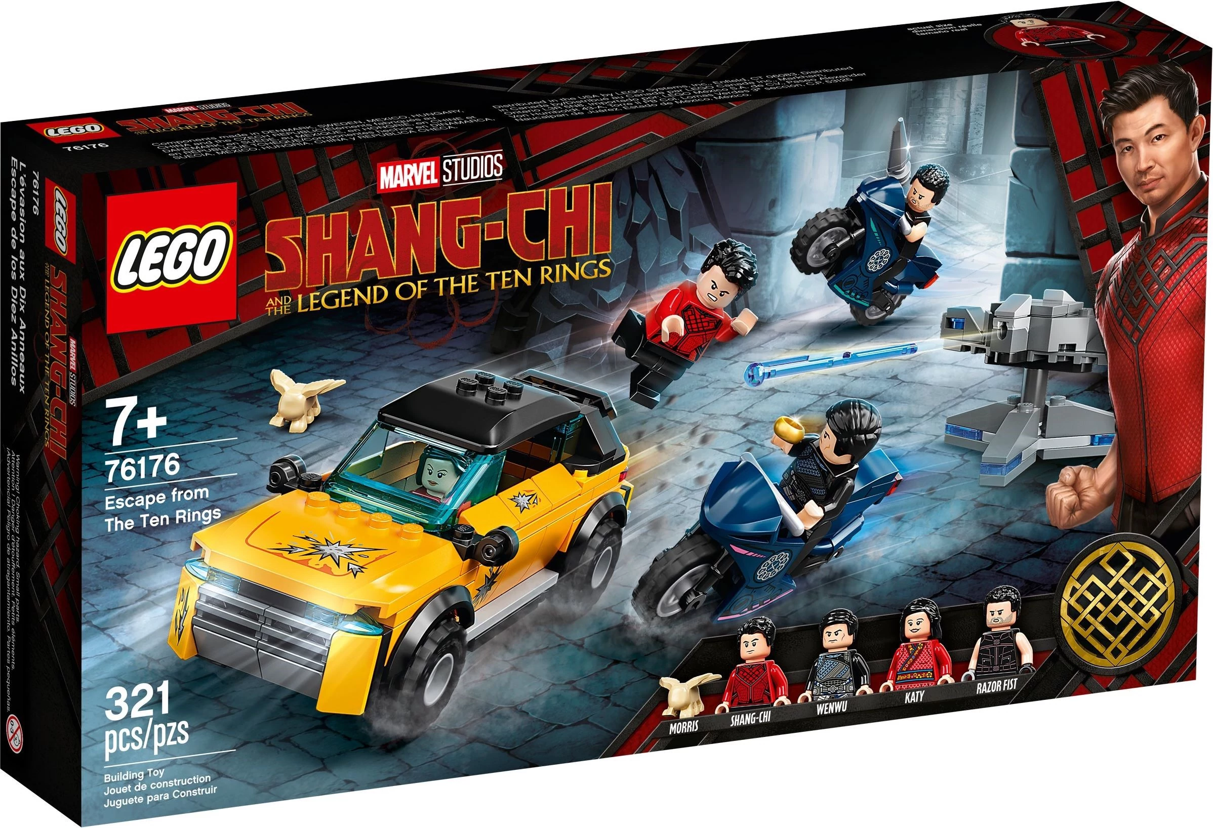 LEGO® Super Heroes 76176 Menekülés a Tíz Gyűrűtől