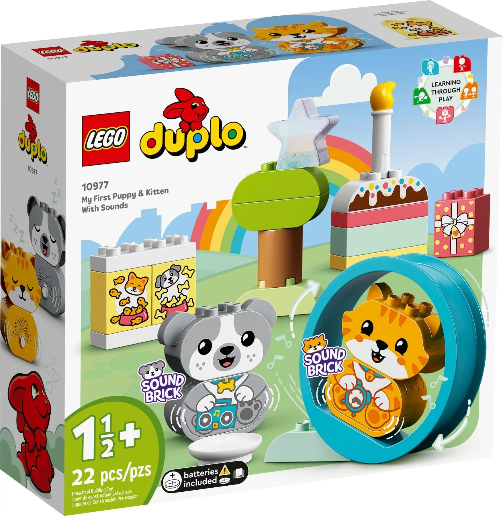 LEGO® DUPLO 10977 Első kutyusom és cicám