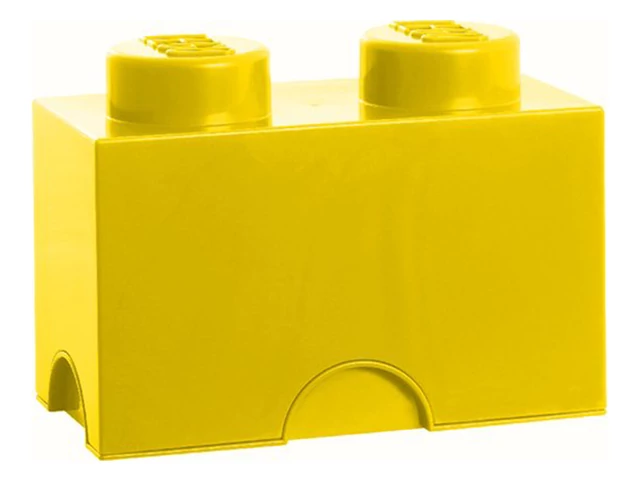 LEGO® Kiegészítő - Tároló doboz 2-es sárga