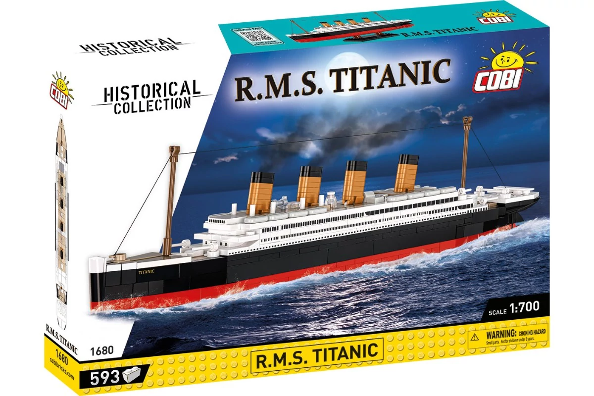 COBI-1680 - R.M.S. Titanic – 1:700 méretarány  – 100% kompatibilis minden más kedvelt márkával