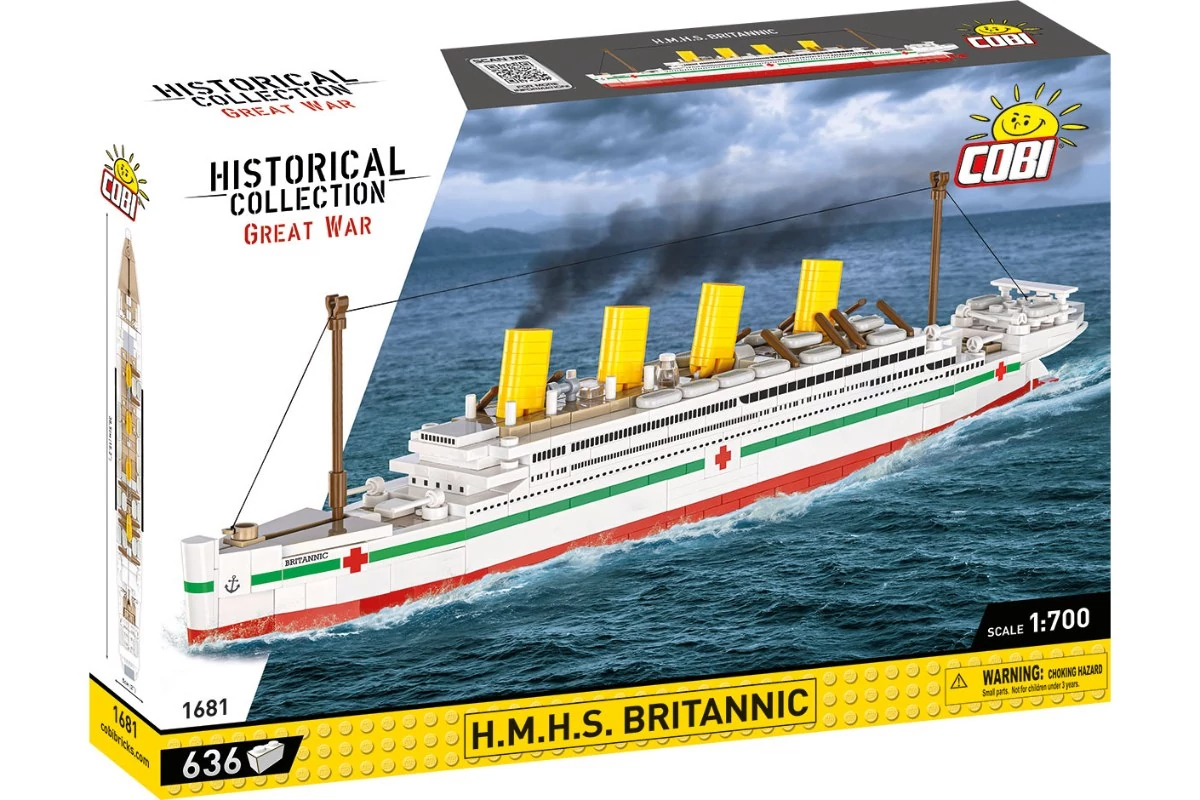 COBI-1681 - H.M.H.S. Britannic  – 100% kompatibilis minden más kedvelt márkával