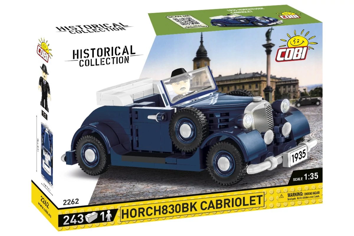 COBI-2262 – Horch 830BK Cabriolet – 100% kompatibilis minden más kedvelt márkával