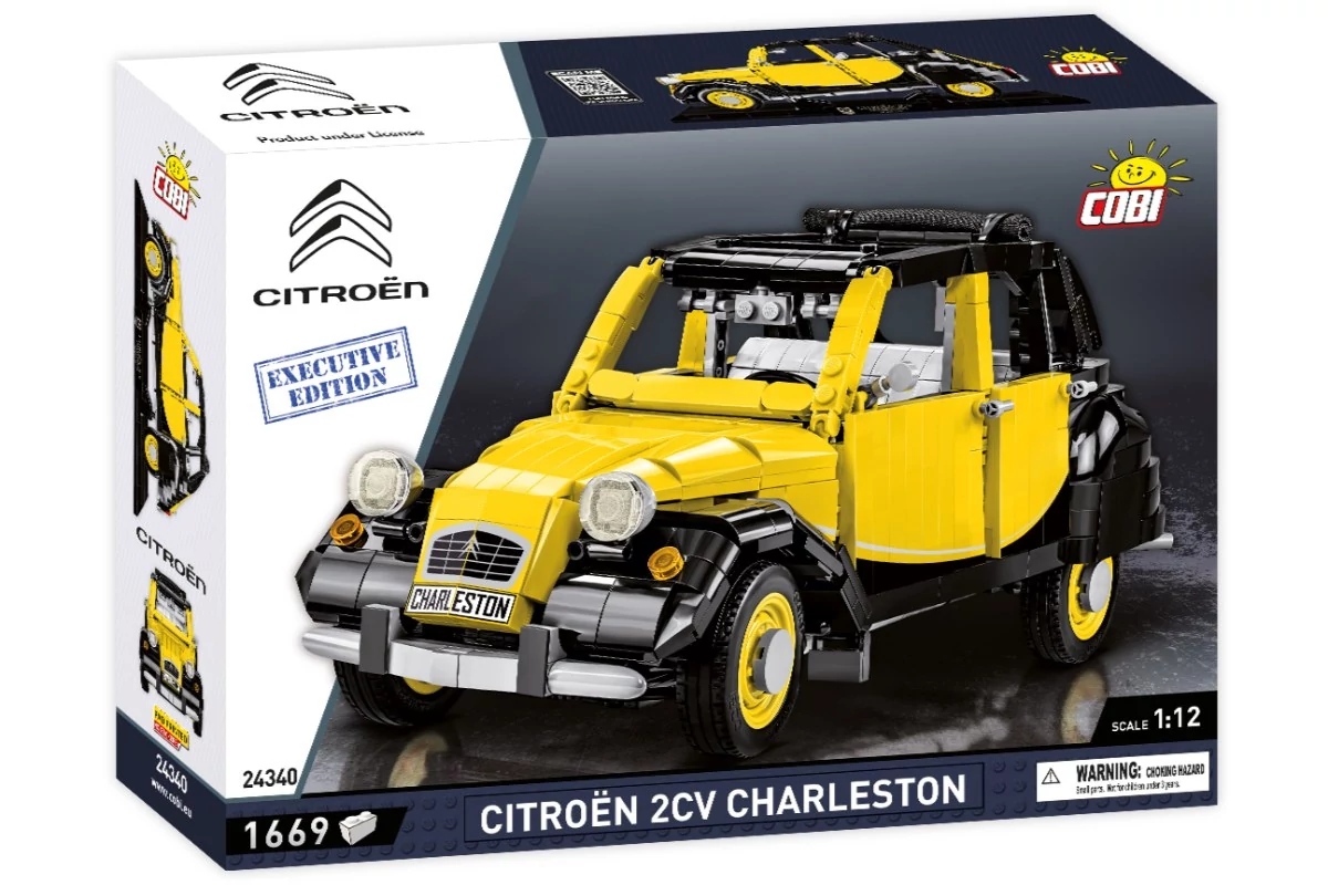 COBI 24340 – Citroën 2CV Charleston – Executive Edition építőjáték – 100% kompatibilis minden más kedvelt márkával