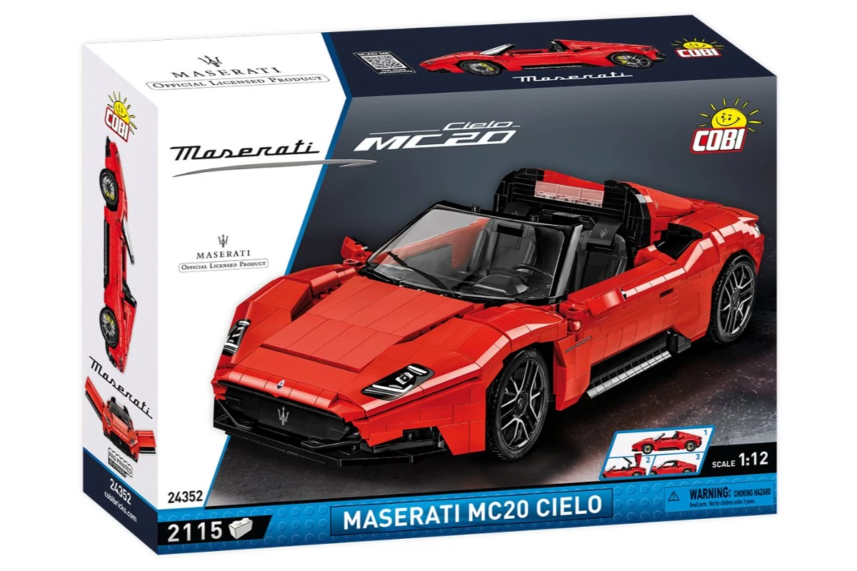 COBI 24352 – Maserati MC20 Cielo építőjáték – 100% kompatibilis minden más kedvelt márkával