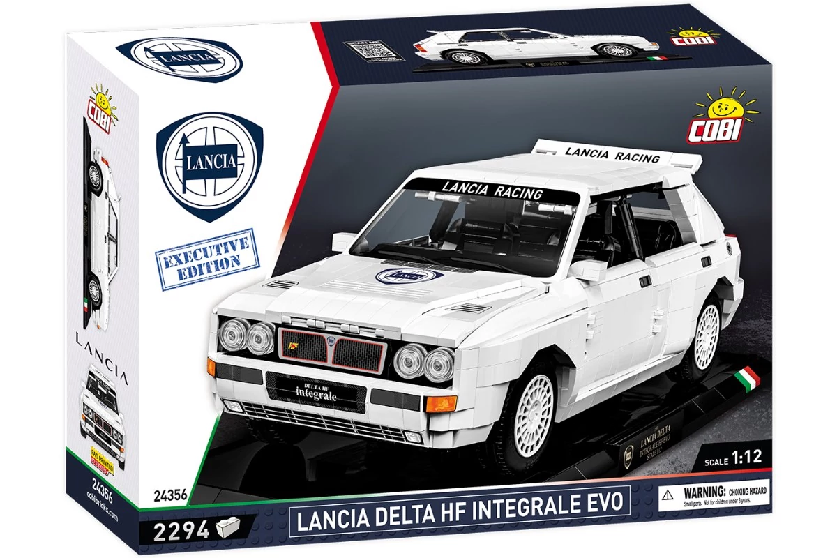 COBI 24356 – Lancia Delta HF Integrale EVO – Executive Edition építőjáték – 100% kompatibilis minden más kedvelt márkával