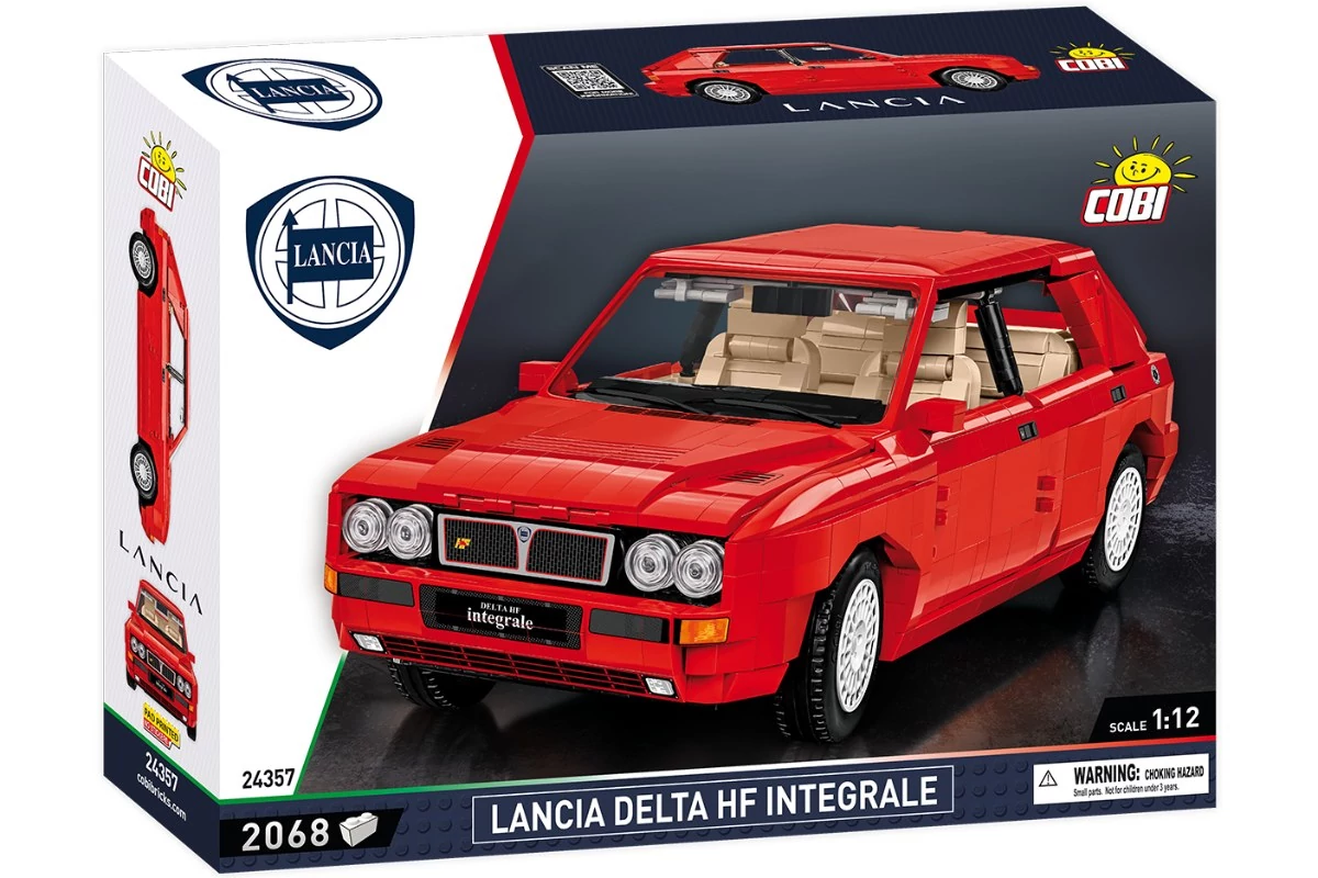 COBI 24357 – Lancia Delta HF Integrale építőjáték – 100% kompatibilis minden más kedvelt márkával