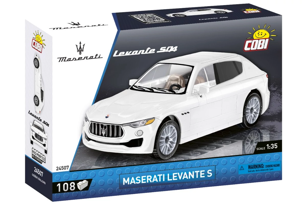COBI 24507 – Maserati Levante S építőjáték – 100% kompatibilis minden más kedvelt márkával