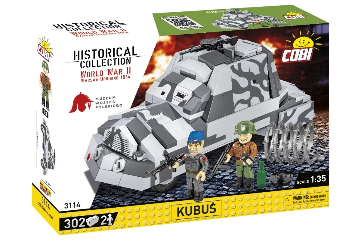 COBI-3114 – Kubuś – lengyel páncélozott jármű – 100% kompatibilis minden más kedvelt márkával